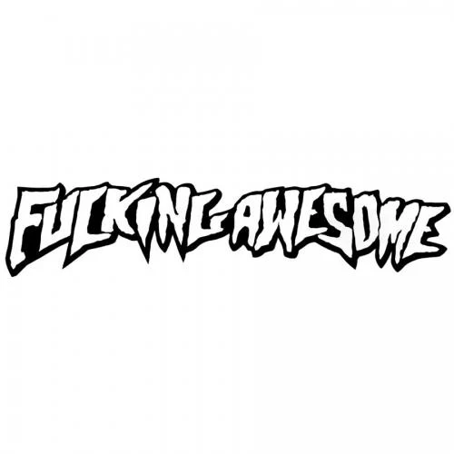 FUCKING AWESOME - STICKER (WHITE)