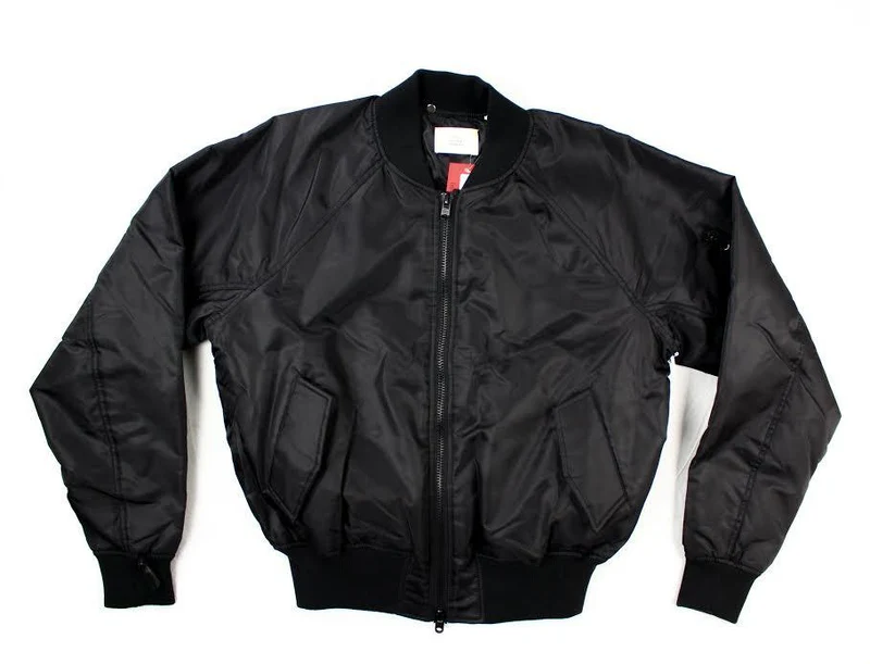 F.O.G ESSENTIALS - BOMBER JACKET (BLACK)