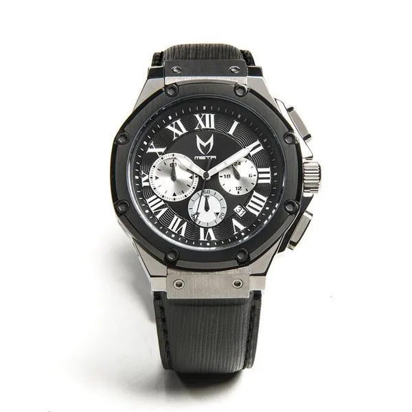 MSTR - AM169EL AMBASSADOR (TITANIUM GREY / BLACK EPI LEATHER)