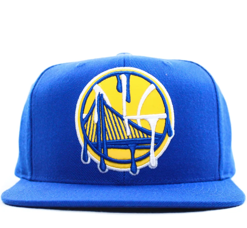 MITCHELL & NESS - DRIPPED SNAPBACK (WARRIORS)