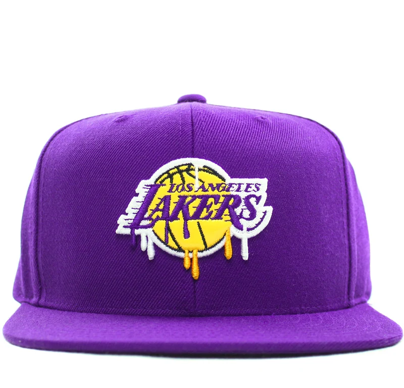 MITCHELL & NESS - DRIPPED SNAPBACK (LA LAKERS)