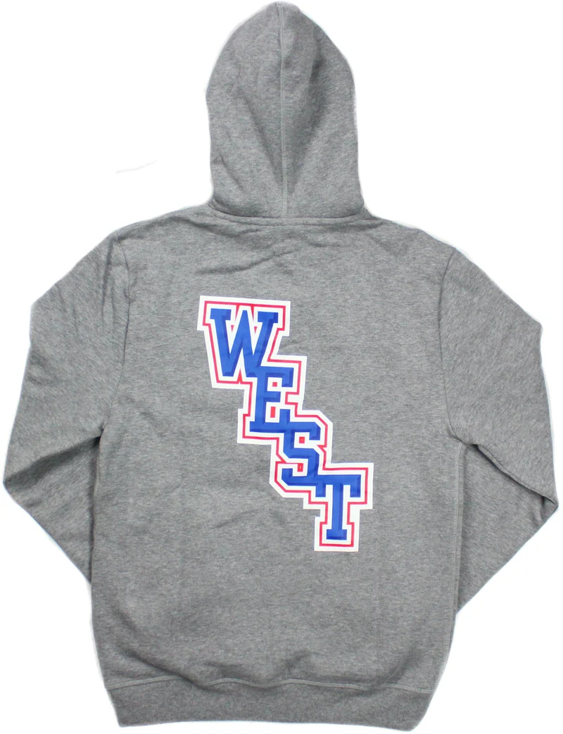 MITCHELL & NESS - ALL STAR PULLOVER HOODY "LA '04" (GREY)