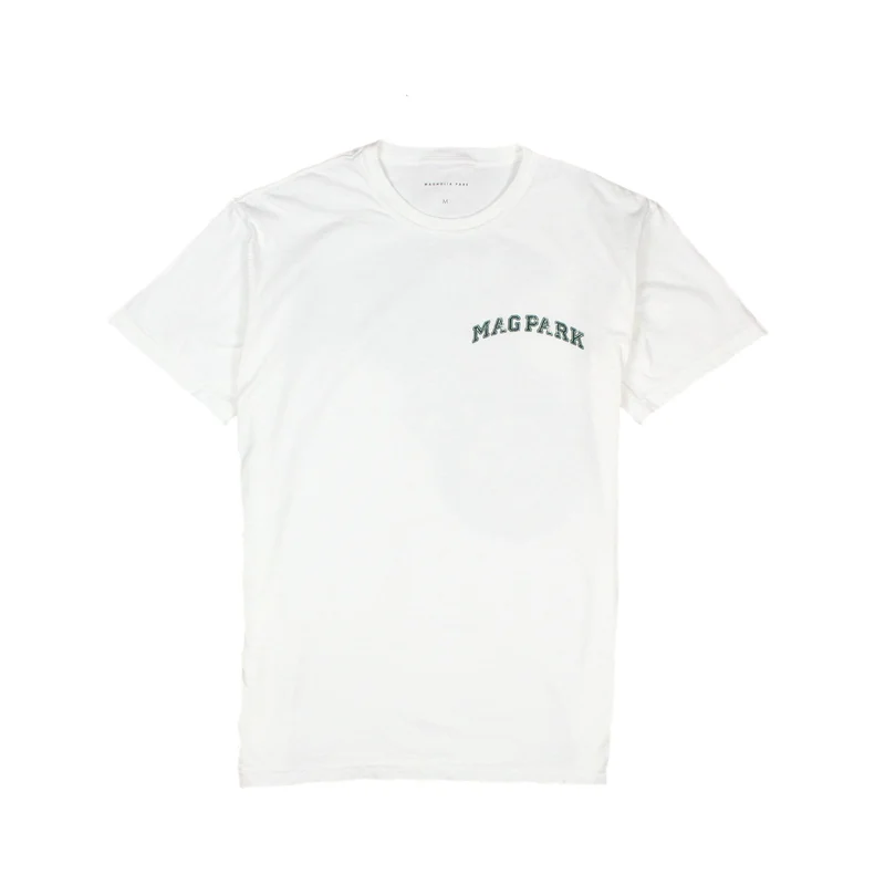 MAGNOLIA PARK - P.E. SUMMER '18 TEE (WHITE/GREEN)