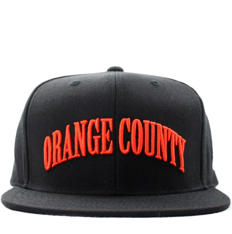 MAGNOLIA PARK - M&N X MAG PARK "ORANGE COUNTY" SNAPBACK (BLACK)