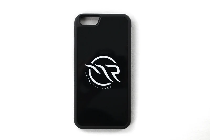 MAGNOLIA PARK - IPHONE 6/6S CASE LOGO (BLACK/BLACK)