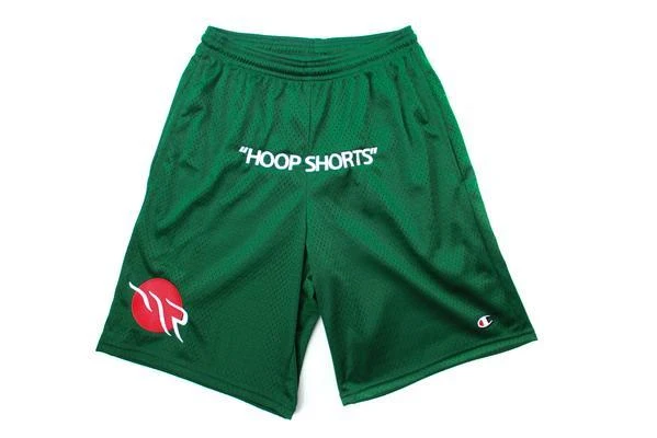 MAGNOLIA PARK - "HOOP SHORTS" (FOREST GREEN)