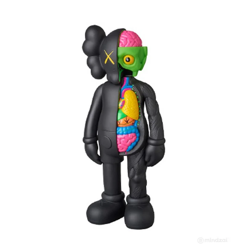 KAWS - OPEN EDITION DISSECTED COMPANION (BLACK)