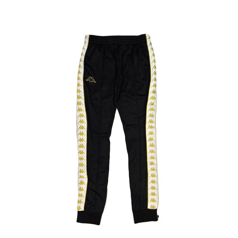 KAPPA - 222 BANDA RASTORIA SLIM PANT (BLK/GOLD)