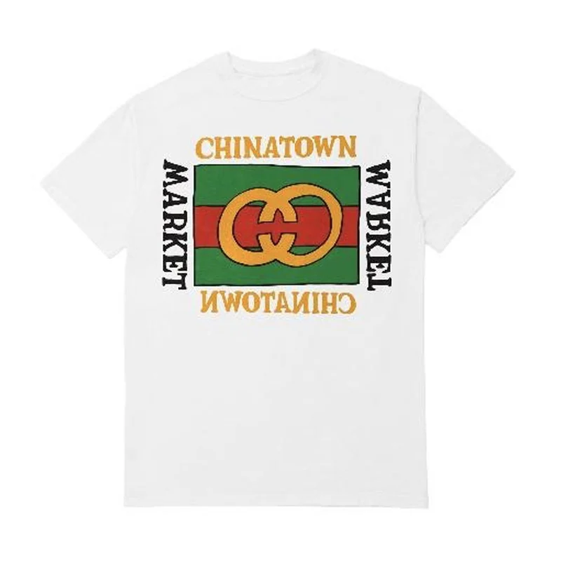 CHINATOWN MARKET - DESIGNER T-SHIRT (WHITE)