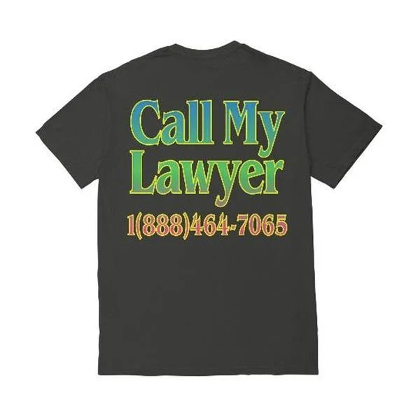 CHINATOWN MARKET - CALL MY LAWYER RAINBOW (BLACK)