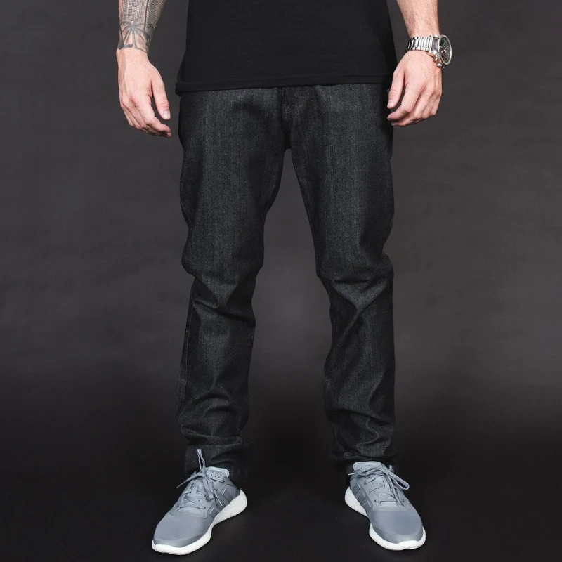 BLKWD DENIM - LINDEN RAW JET BLACK