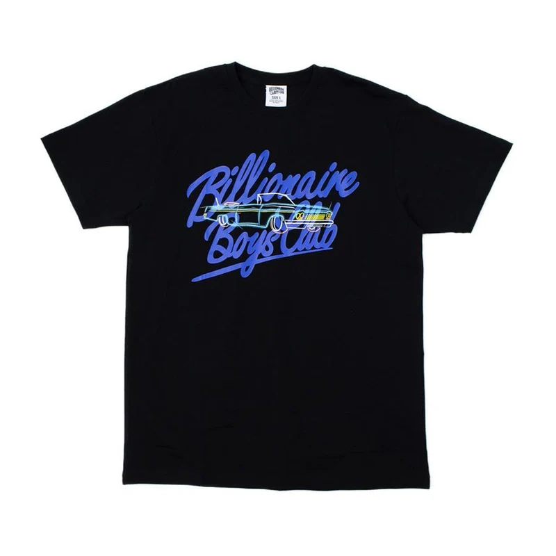BILLIONAIRE BOYS CLUB - NEON RIDE SS TEE (BLACK)