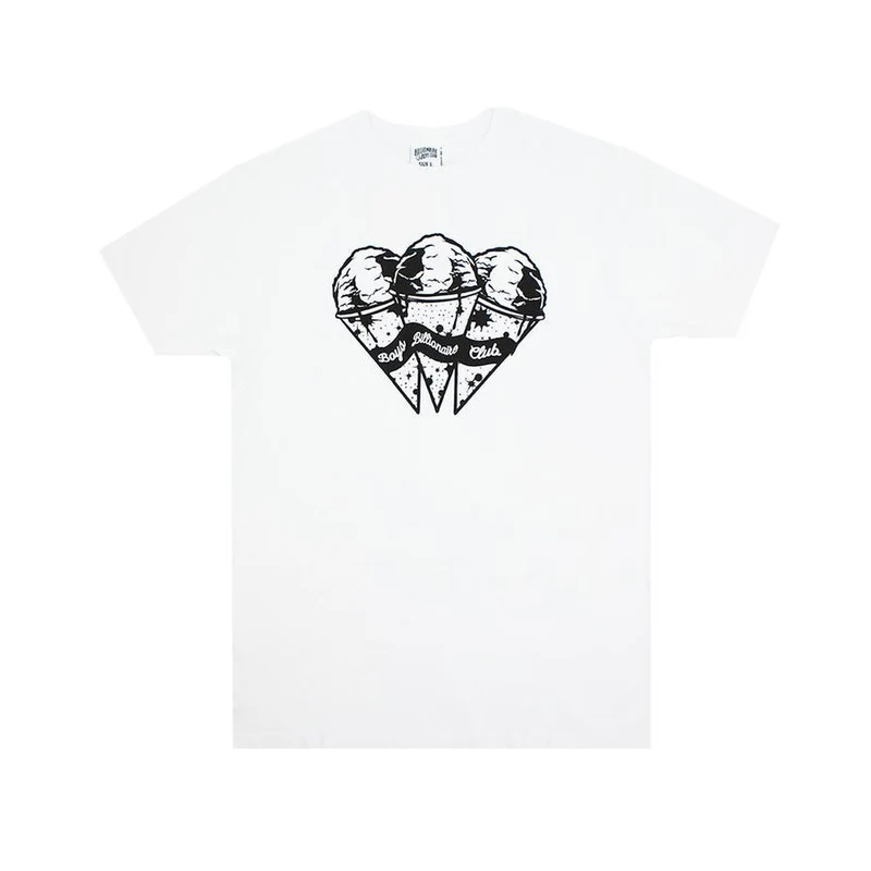 BILLIONAIRE BOYS CLUB - BB SPACE CONES SS TEE (WHITE)