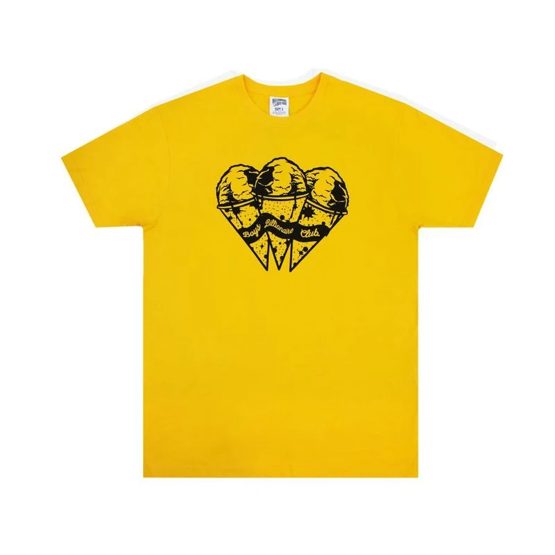 BILLIONAIRE BOYS CLUB - BB SPACE CONES SS TEE (SPECTRA YELLOW)