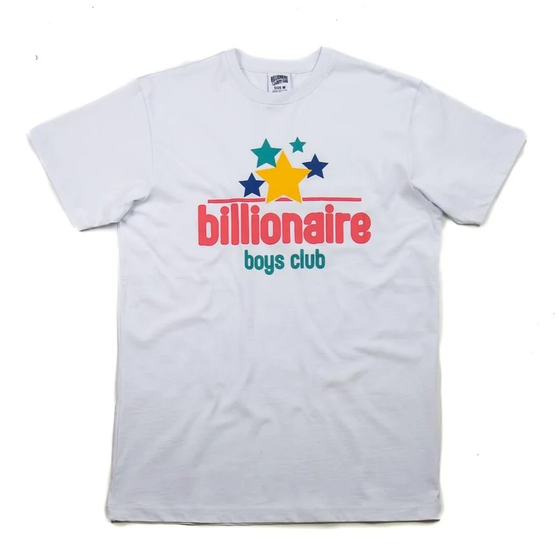 BILLIONAIRE BOYS CLUB - BB FRESH STARS SS TEE (WHITE)