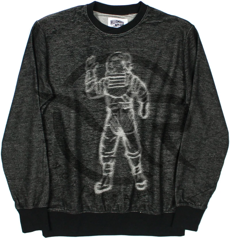 BILLIONAIRE BOYS CLUB - BB ASTRONAUT CREW (BLACK)