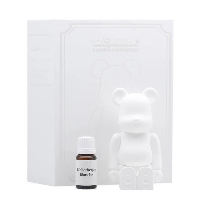 BE@RBRICK/COLETTE - BIBLIOTHEQUE BLANC AROMA ORNAMENT