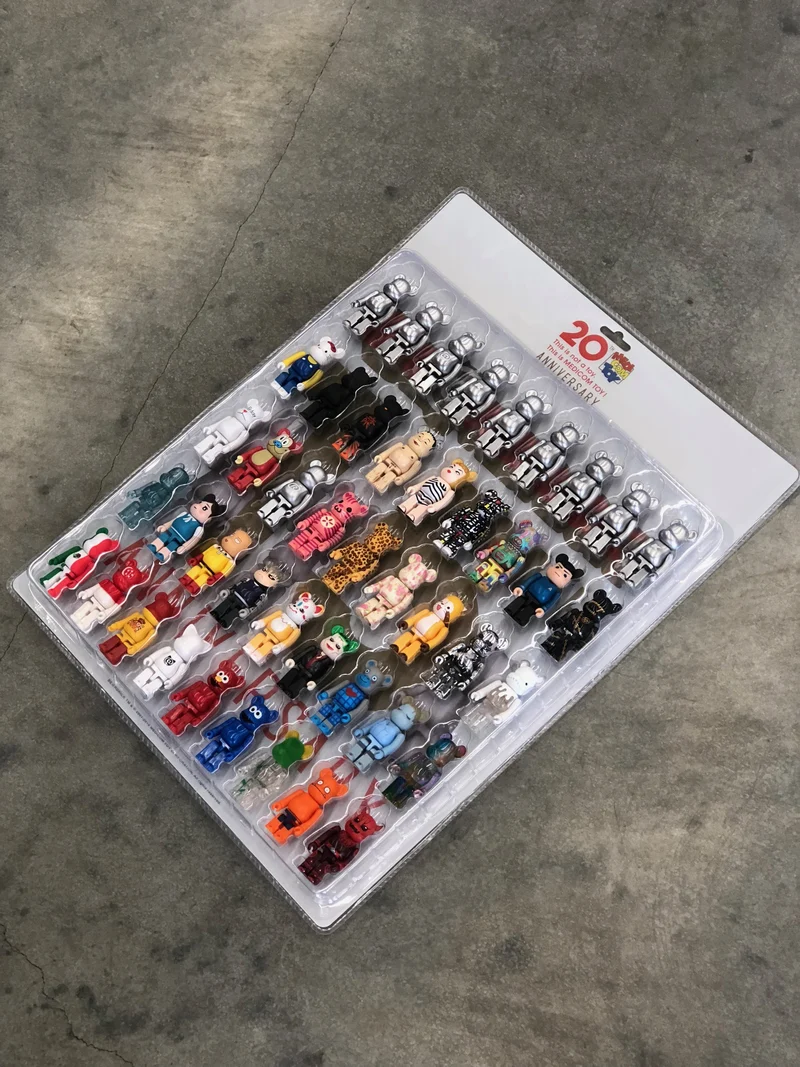 BE@RBRICK SET - 45 PIECES (MULTI)