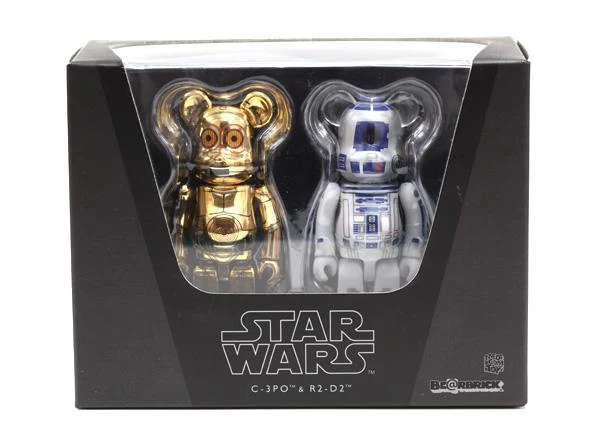 BE@RBRICK - STAR WARS : R2-D2 & C-3PO 100% (SET OF 2)
