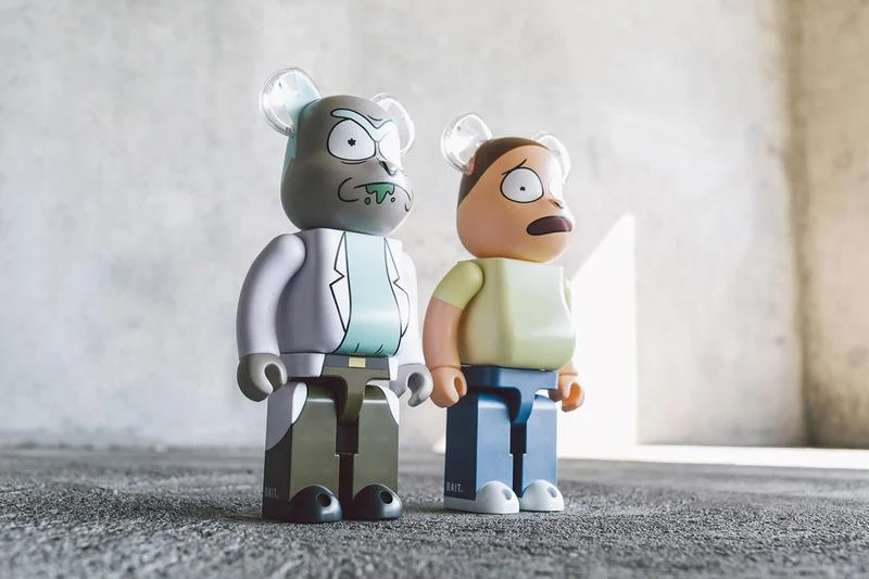 BE@RBRICK - RICK N MORTY 400% BEARBRICK SET