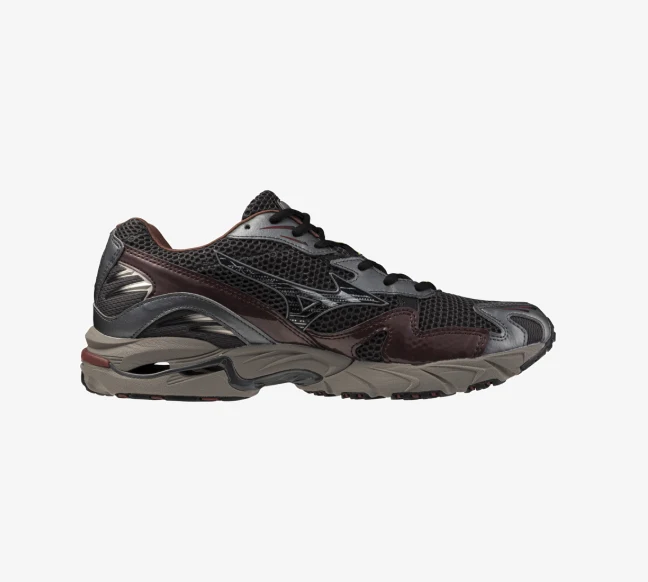 ZAPATILLA MIZUNO UNISEX WAVE RIDER 10 NEGRO