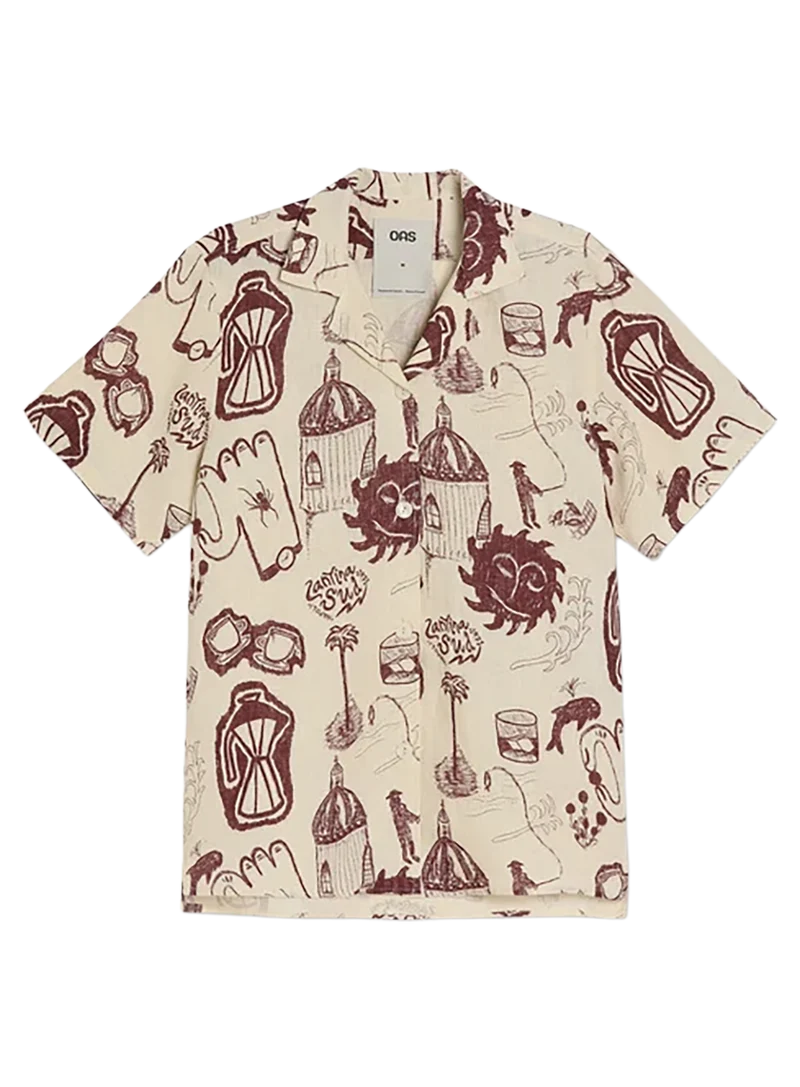 Camisa Cantina Cuba Linen