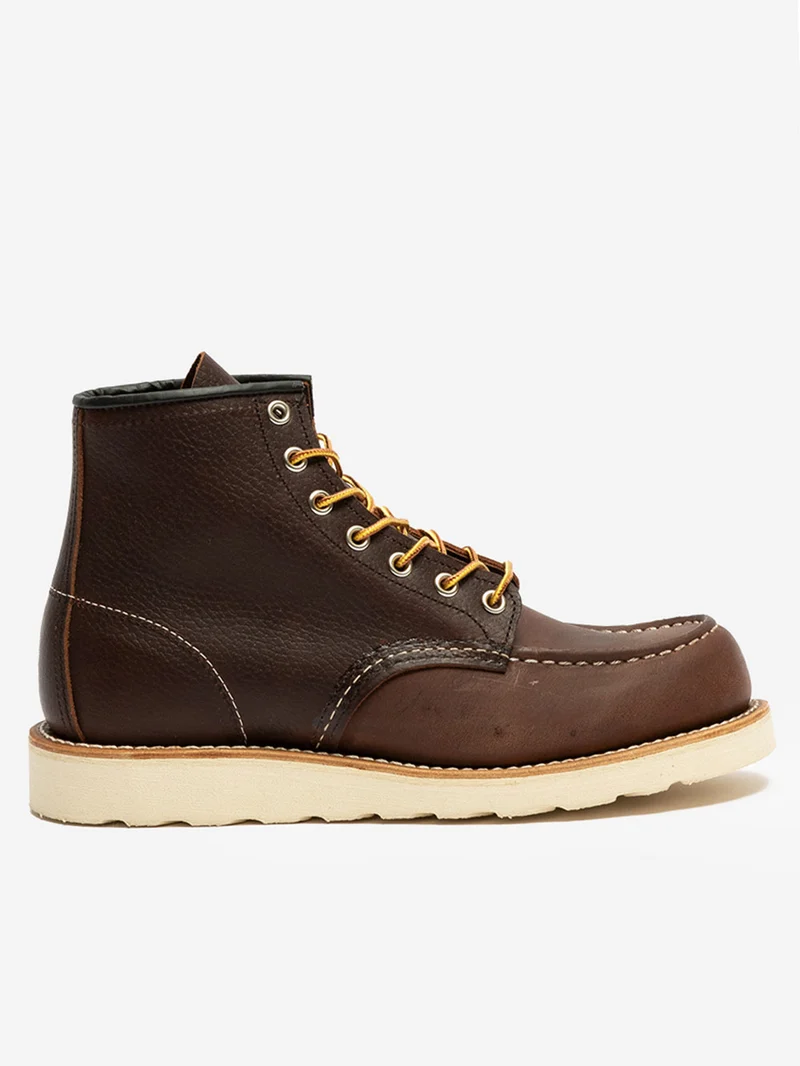 8138 6-Inch Classic Moc Stivaletti marroni