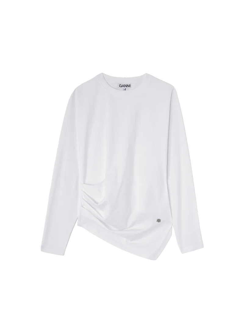 Top Heavy Stretch Cotton Draped