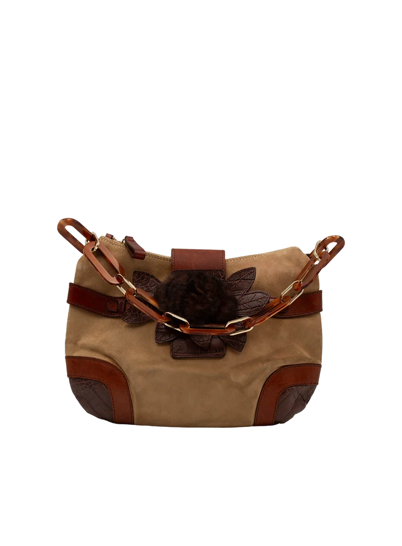 Bolso Valentino Suede Shoulder