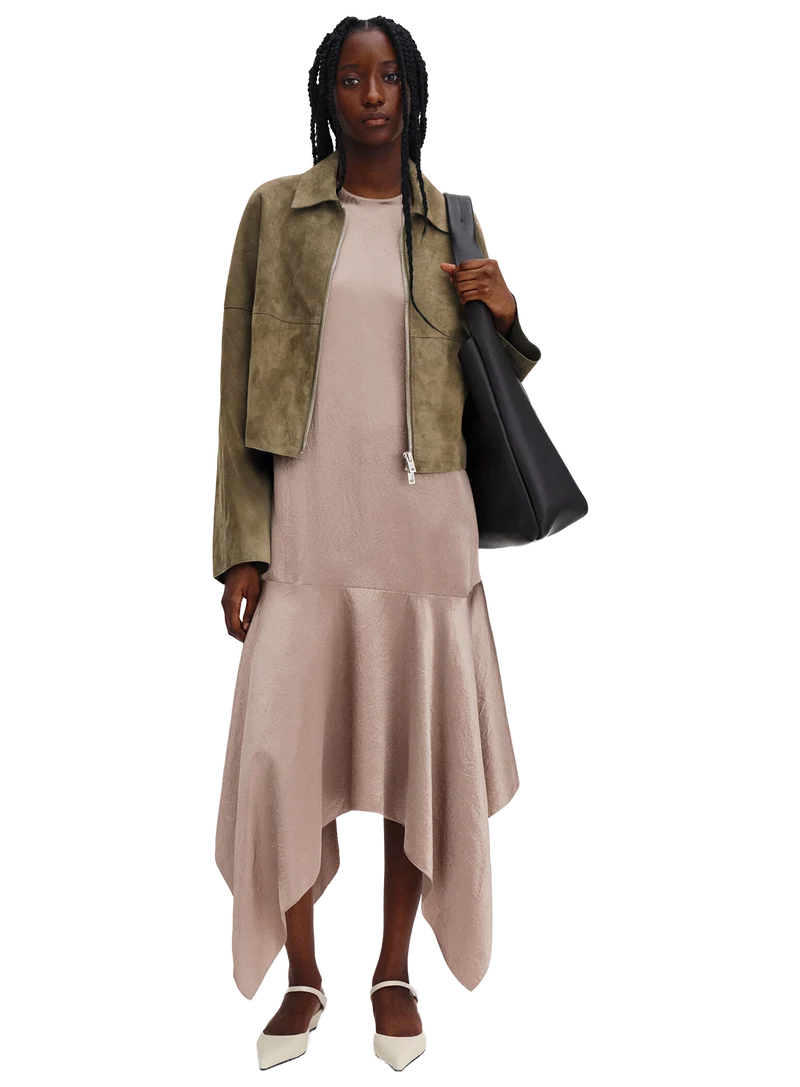 Vestido Scarf Hem