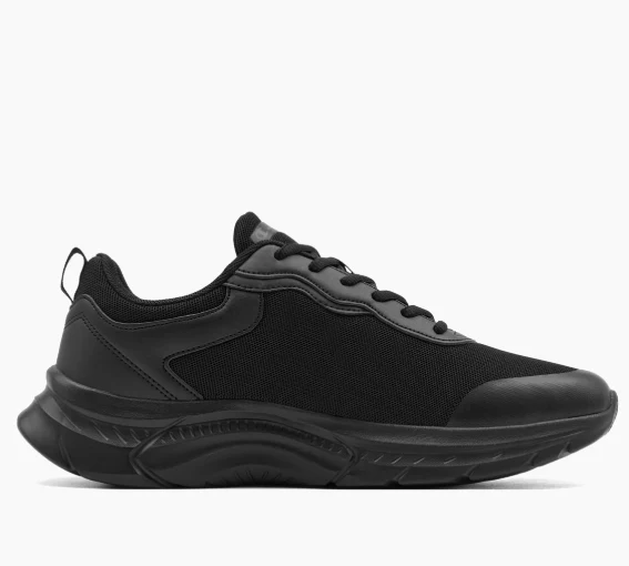ZAPATILLA CHAMPION HOMBRE WLK BASE LOW CUT NEGRA