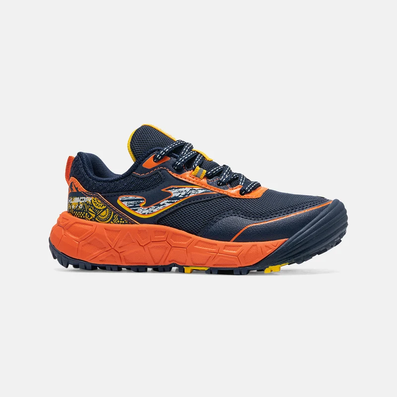 ZAPATILLA JOMA MARINO/NARANJA KUBOR JR