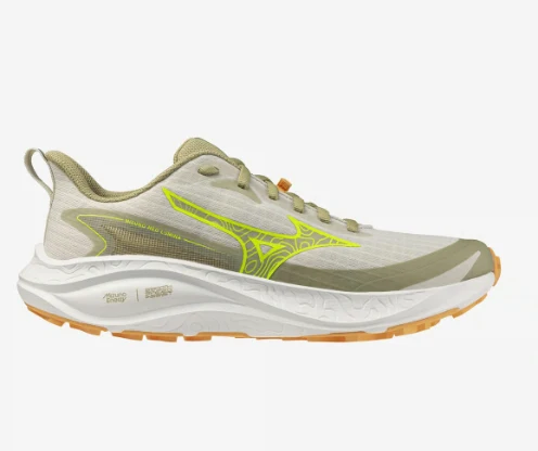 ZAPATILLA MIZUNO BLANCO/VERDE/NARANJA NEO LUMINA WOS
