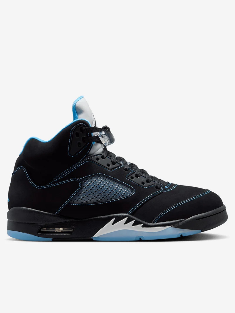 Air Jordan 5 Retro 'Black Carolina' University Blue