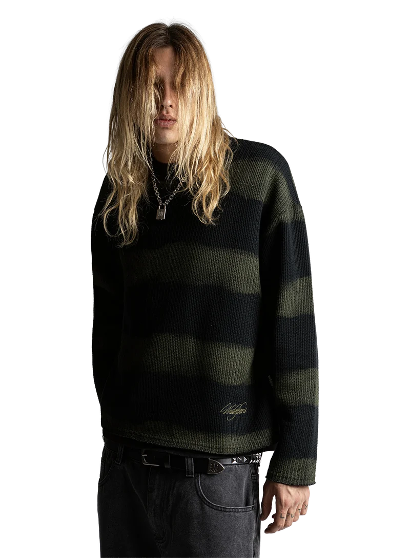 Jersey Script Striped