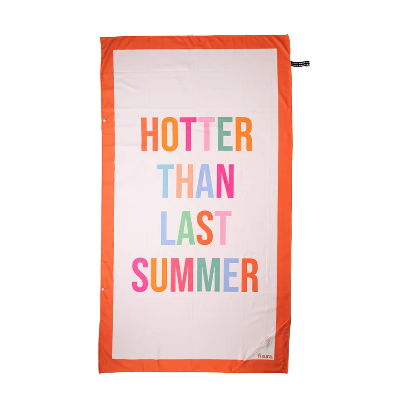 Toalla Playa "hotter Than Last Summer"