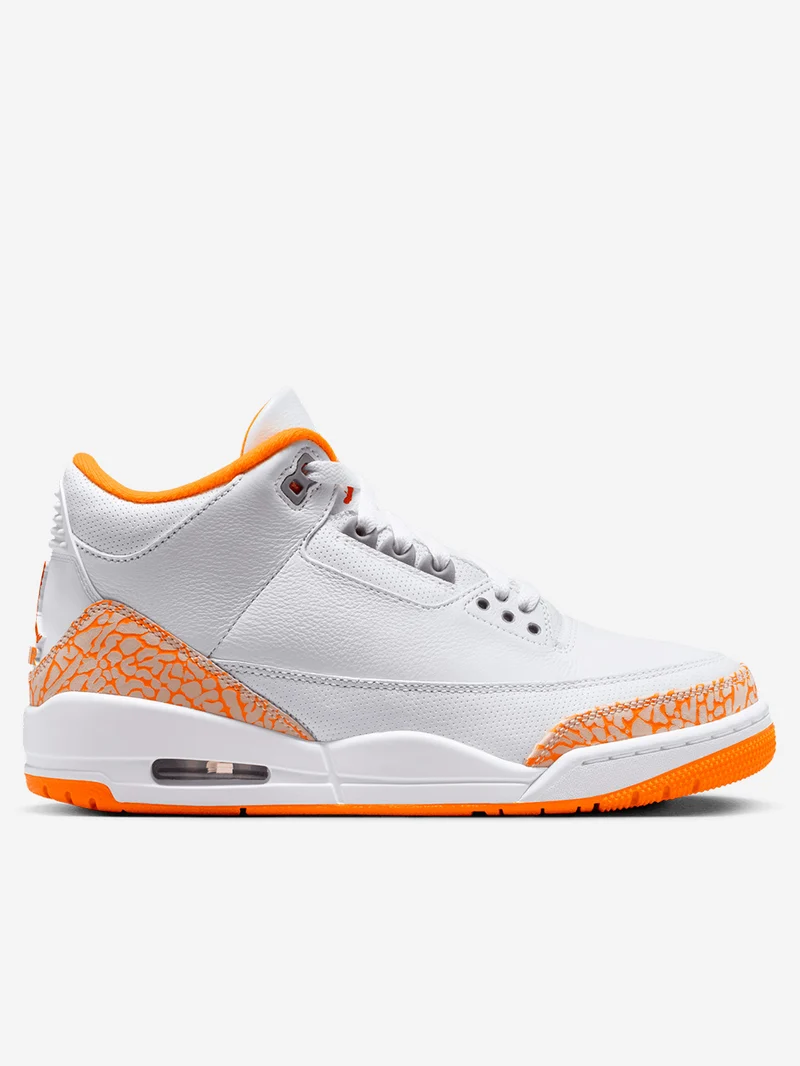 W Air Jordan 3 Retro 'Orange Citrus'