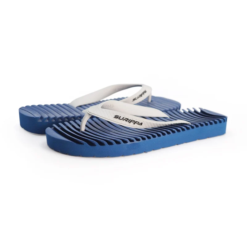 SURIPPA COMFORT 1.0 | CHANCLAS CÓMODAS DE RECUPERACIÓN (AZUL-BLANCO)