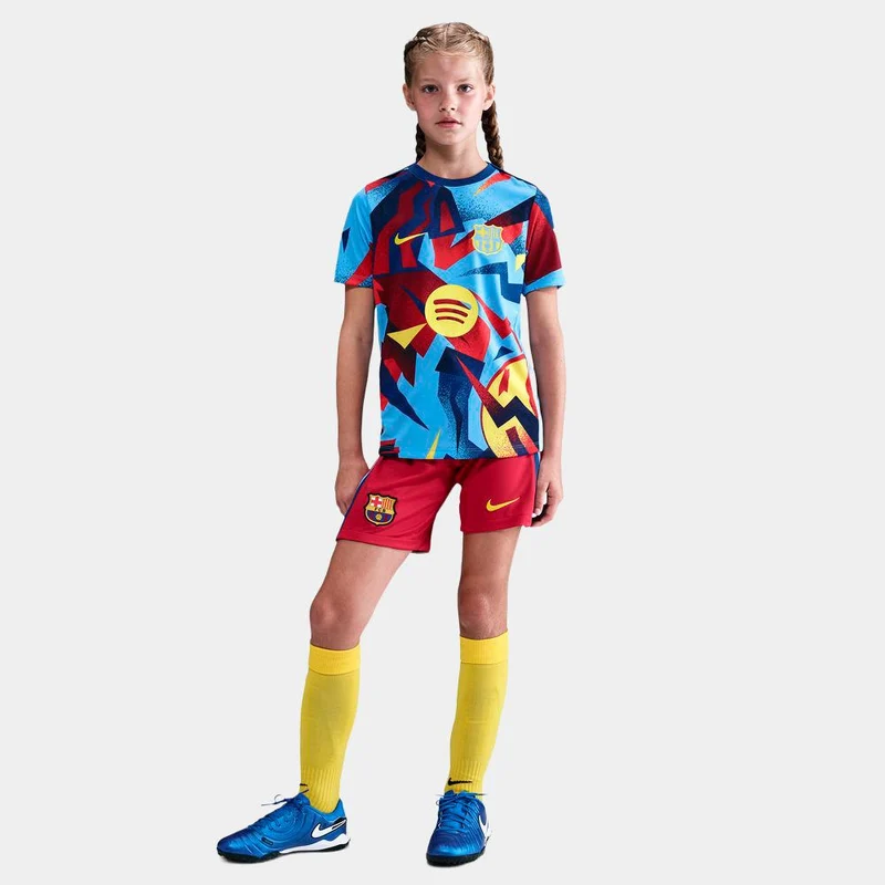 Nike Fc Barcelona 2025/26 Stadium Fourth Big Kids’ DrI-Fit Shorts