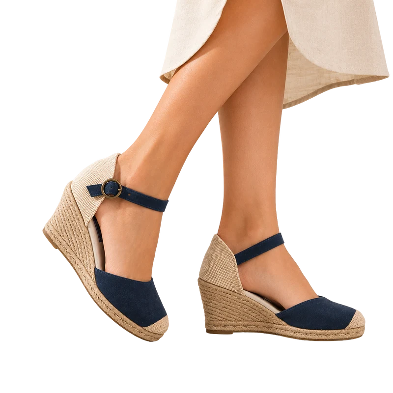 MUJER ESPARTO MENCIA NAVY