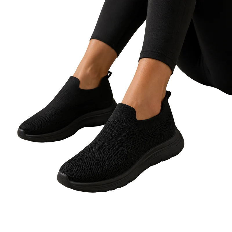 MUJER DEPORTIVA ELASTICO NEGRO