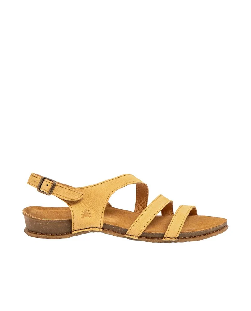 Sandalias de Piel El Naturalista 5811 Amarillo Mujer