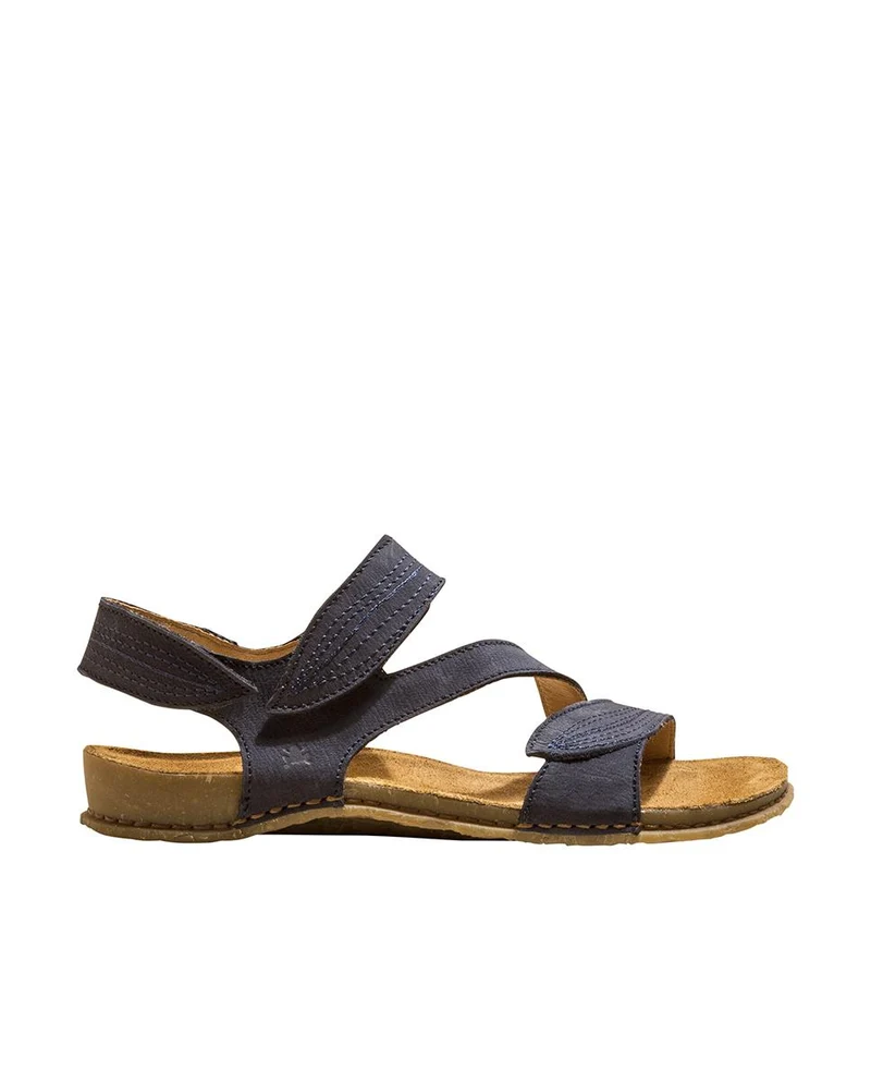 Sandalias de Piel El Naturalista 5810 Azul Mujer