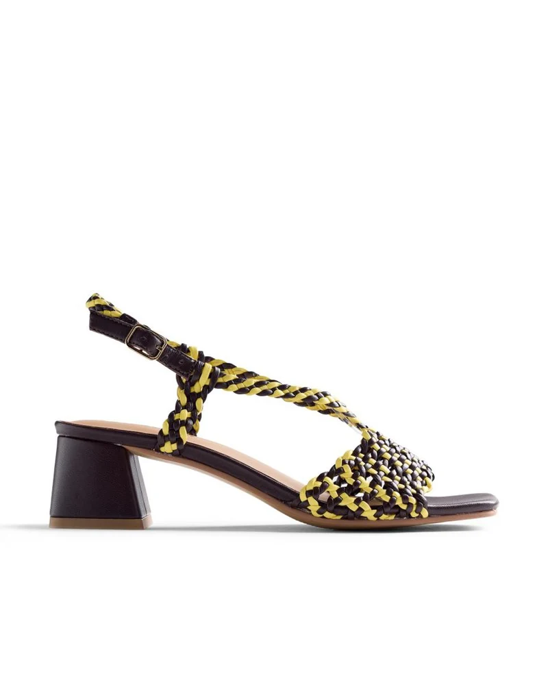 Sandalias de Piel GIOSEPPO 79233 Amarillo Mujer