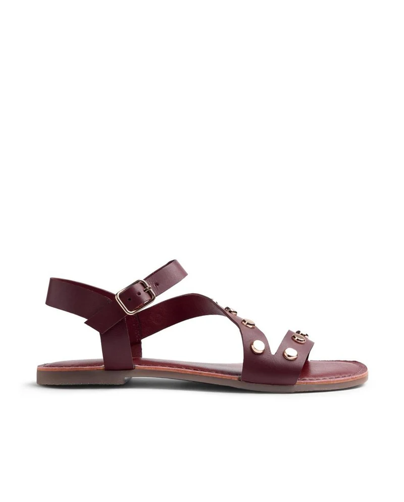 Sandalias de Piel GIOSEPPO 79021 Burdeos Mujer