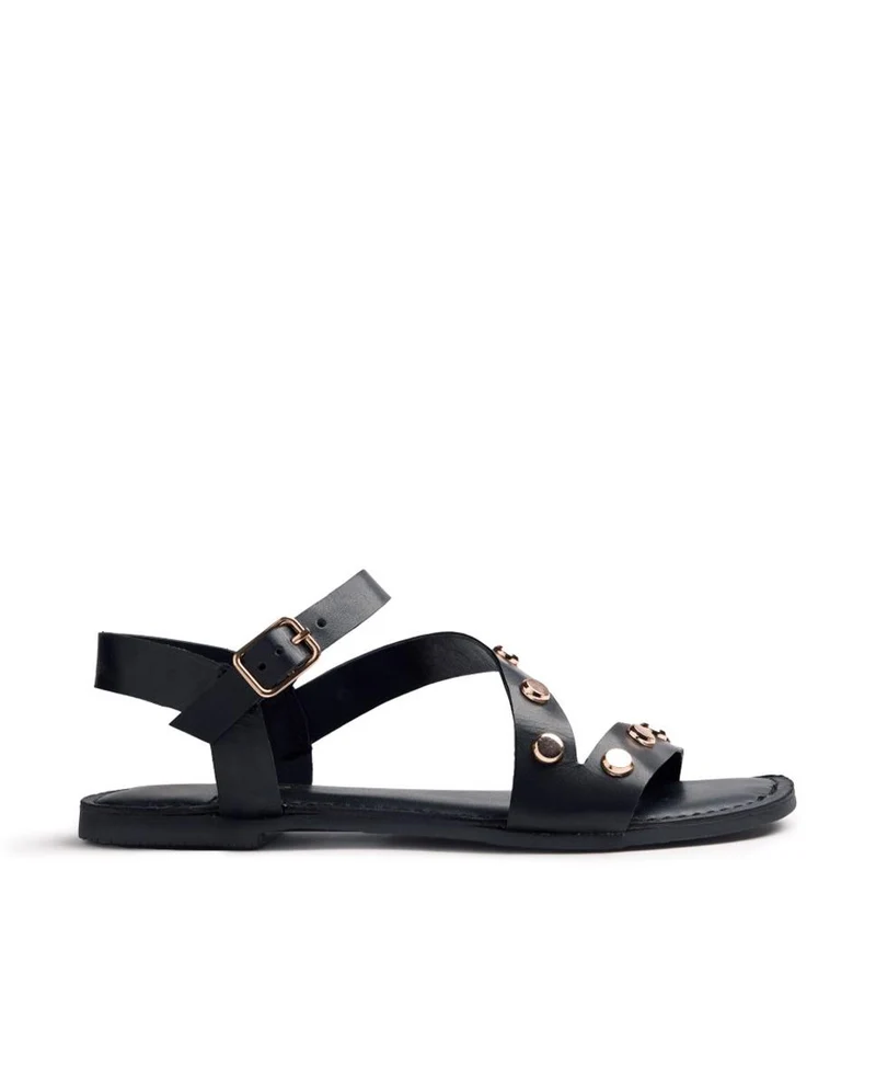 Sandalias de Piel GIOSEPPO 79021 Negro Mujer