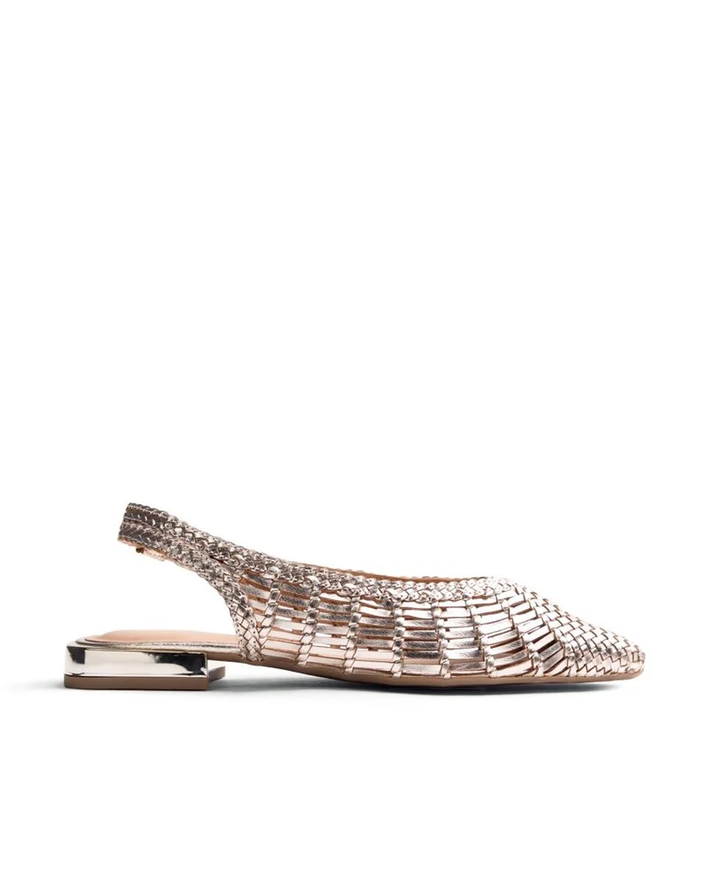 Manoletinas de Piel GIOSEPPO 79220 Oro platino Mujer