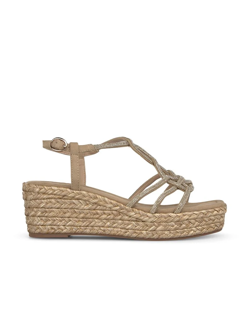 Sandalias ALMA EN PENA Cuña 50752 Arena Mujer