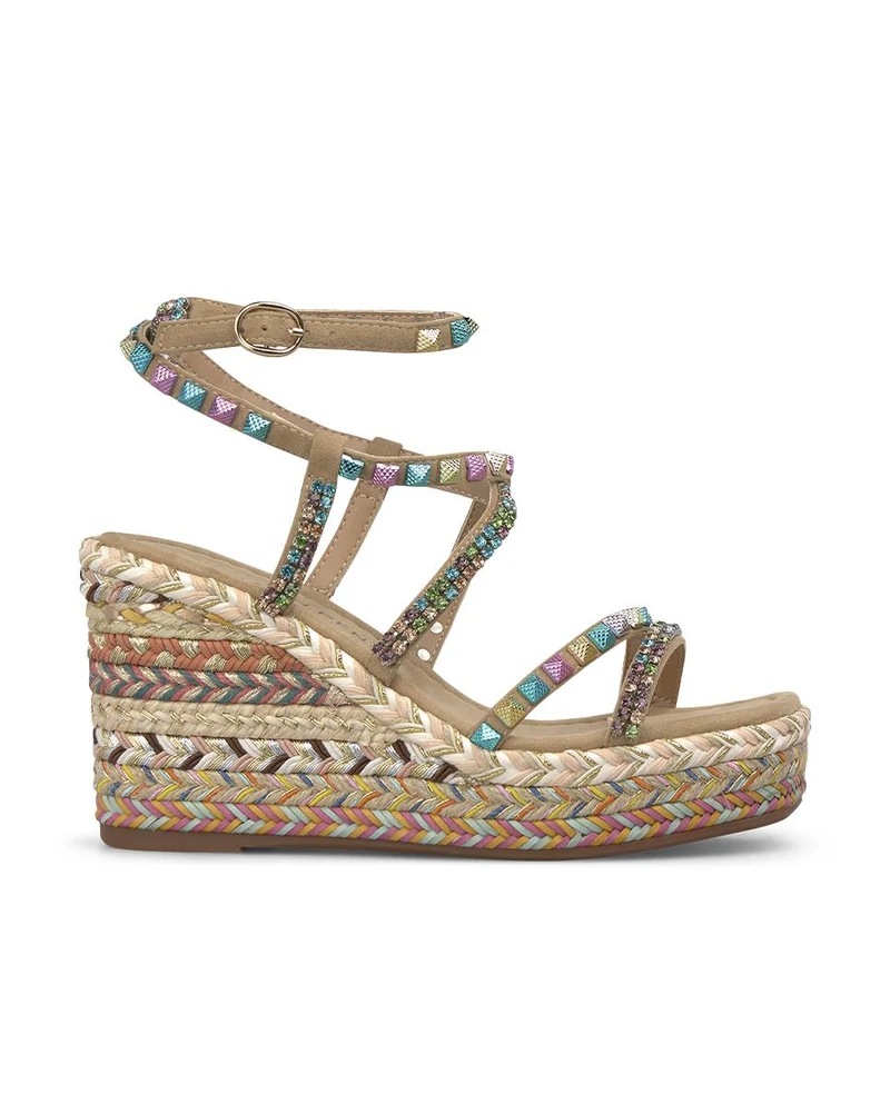 Sandalias ALMA EN PENA Cuña 51204 Arena Mujer