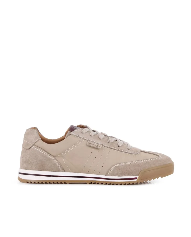 Zapatillas de piel NORSAY Lagos Beige Hombre